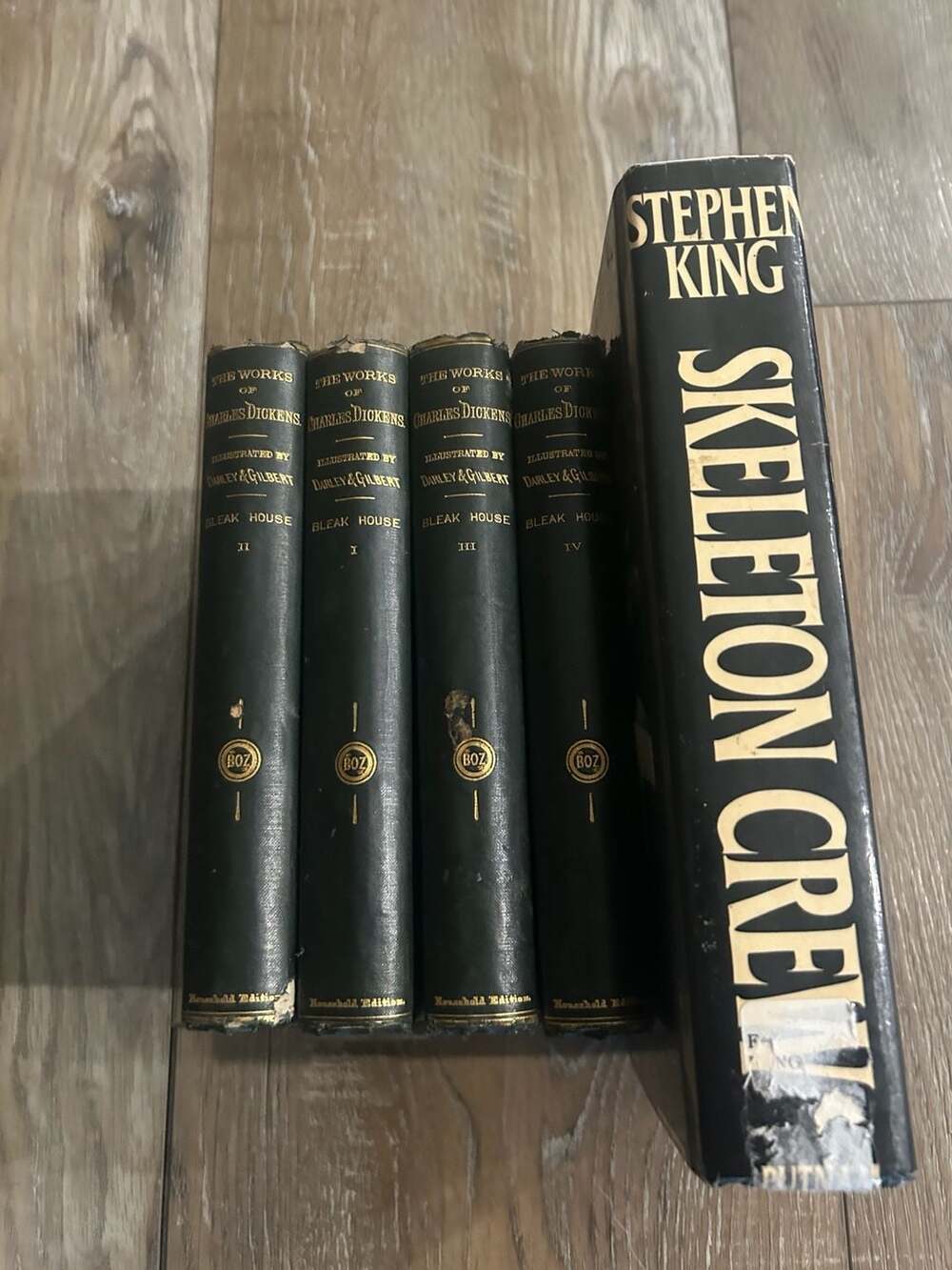 Bleak House Household Edition and Skeleton Crew Lot